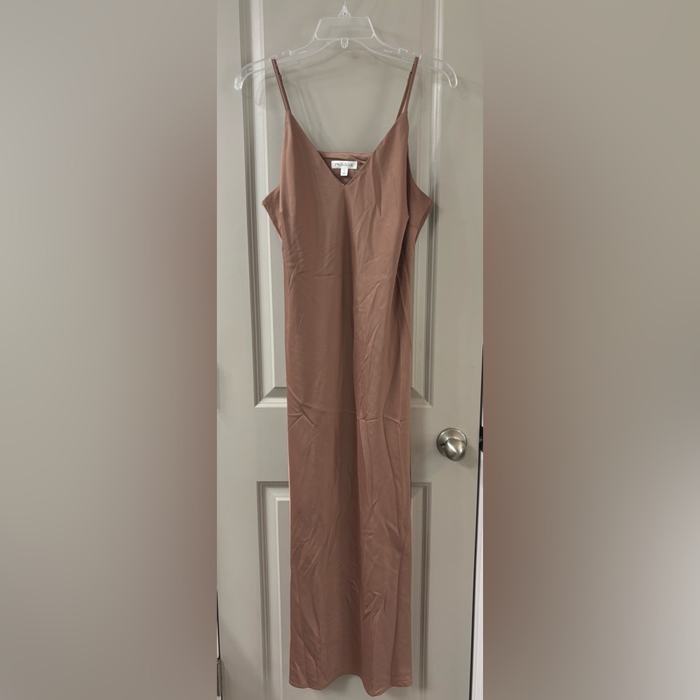 Prologue Women's Tan Maxi Dress